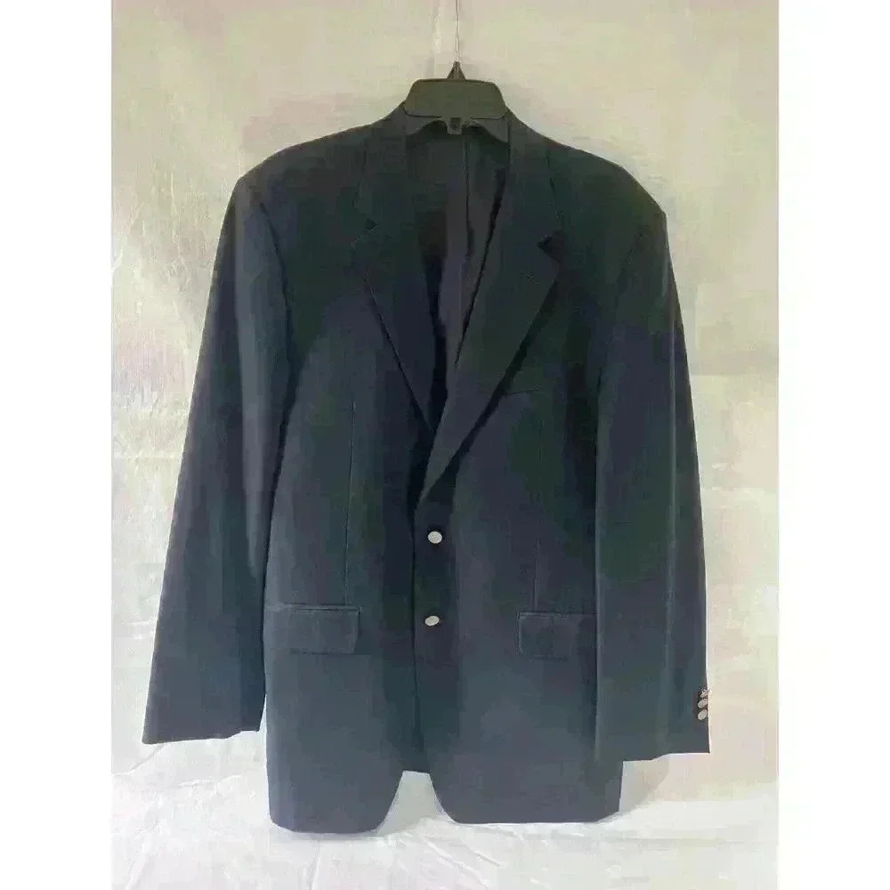 Lauren Ralph Lauren Navy Blazer Sport‎ Coat 42L Gold Buttons Navy Casual Jacket